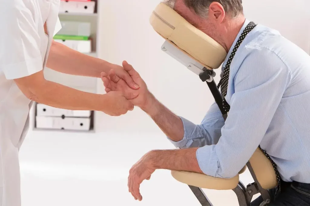 Massage Amma Assis Marrakech : Pause Détente Express au Bureau