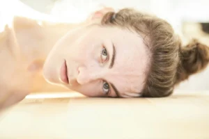 portrait of a beautiful young girl